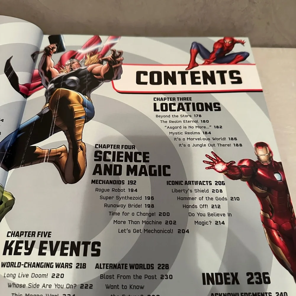 MARVEL Absolutely Everything You Need to Know HARDCOVER - Picture 6 of 6